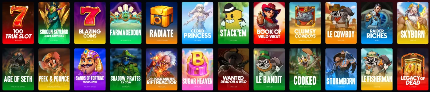 Juegos de Instant Casino Selección de juegos y slots disponibles en Instant Casino